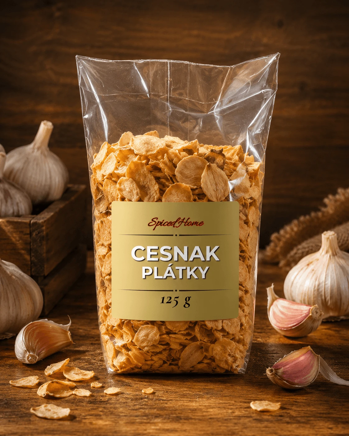 Cesnak plátky - 125 g