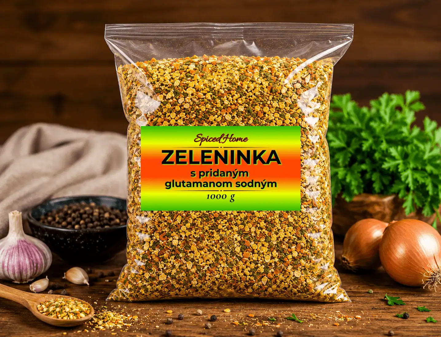 Zeleninka s pridaným glutamanom sodným - 1000 g